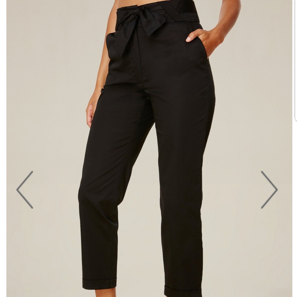 High waist crop pant